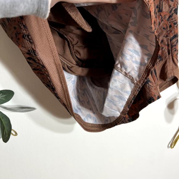 Athletic Works Brown Patterned Shorts - Picture 2 of 5